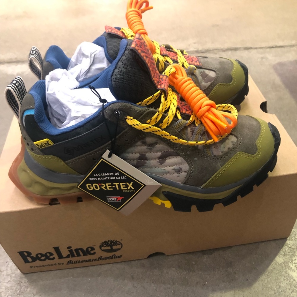 Timberland bee line solar ridge low hiker waterproof gore-tex sneakers women - Picture 1 of 9